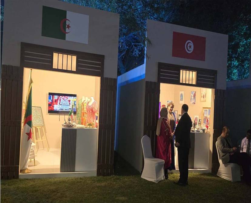 The embassy's participation in the "Arab World..Kuwait Unites Us" event