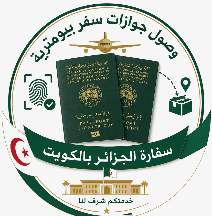 Arrival of biometric passports, last updated August ,31, 2026.
